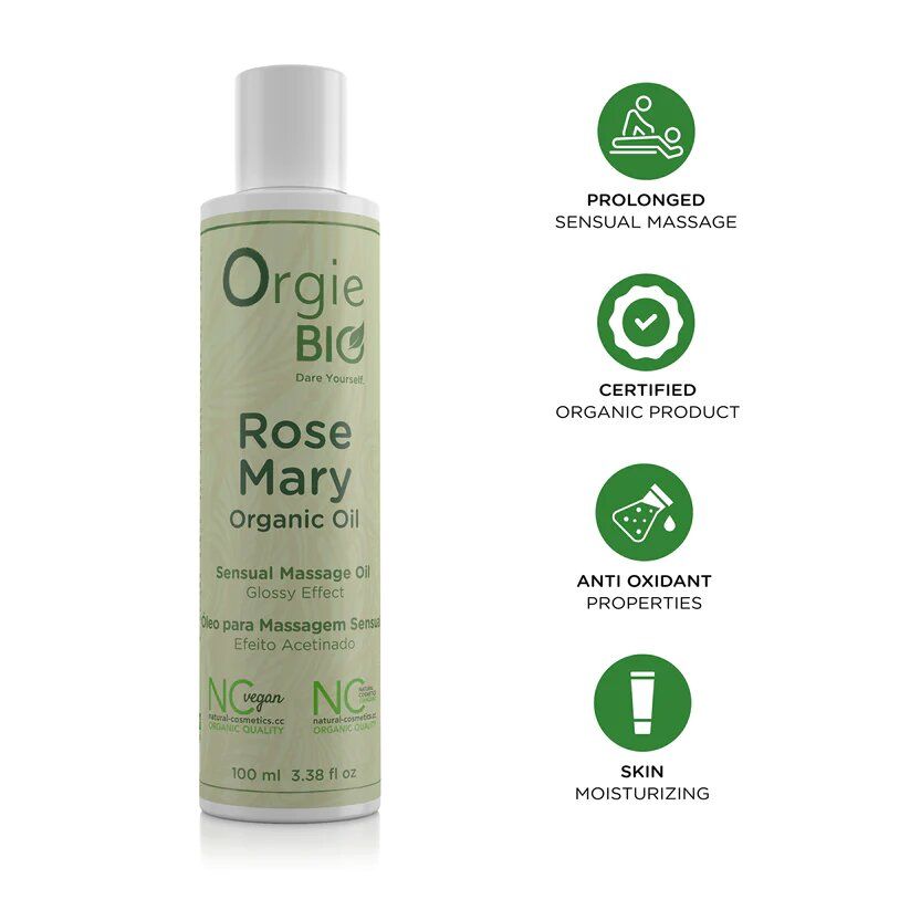 Olio Massaggio Bio Rosmarino